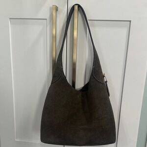 Coach Brooklyn 28 Olive Suede